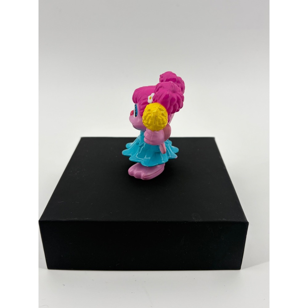 Hasbro Sesame Street Workshop Abby Cadabby Pink Fairy Figure 2014 Blue Dress - Picture 2 of 6